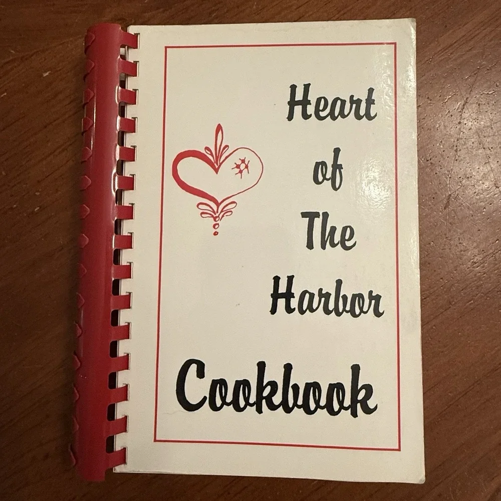 Heart Of The Harbor Cookbook Ice Emporium Dubuque Iowa VTG 1992